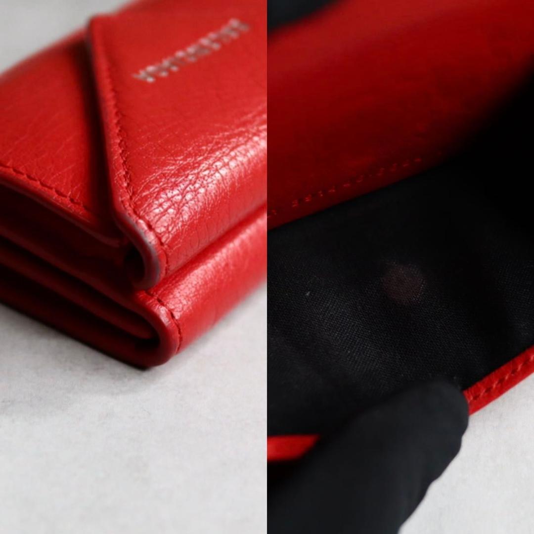 BALENCIAGA バレンシアガ / ペーパーミニウォレット 三つ折り財布