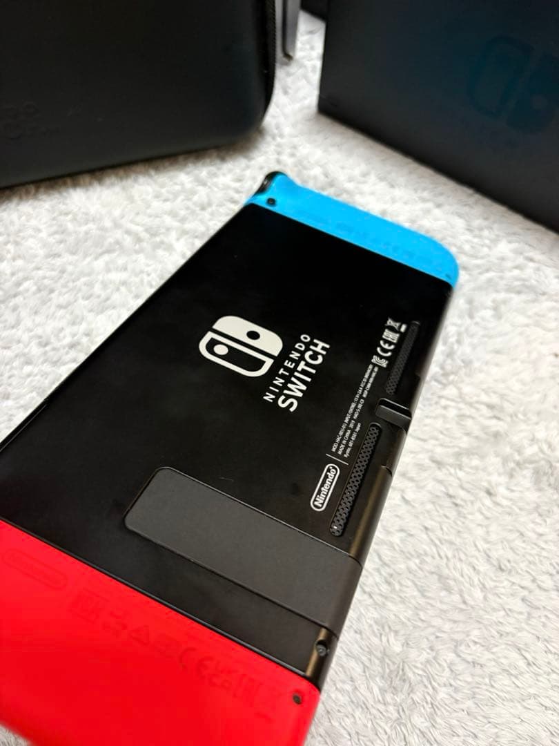 Nintendo Switch 本体+純正(ドック+ケース)+充電スタンド/SD