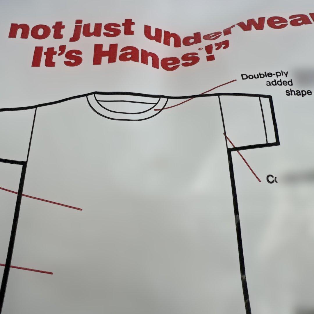 h*a様 631.Hanes★パックＴシャツ★赤ラベル★1987年★未開封品