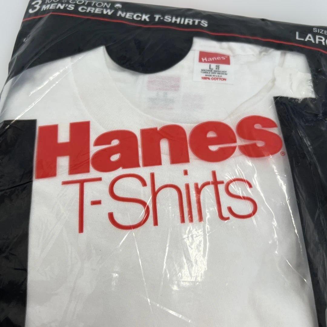 h*a様 631.Hanes★パックＴシャツ★赤ラベル★1987年★未開封品
