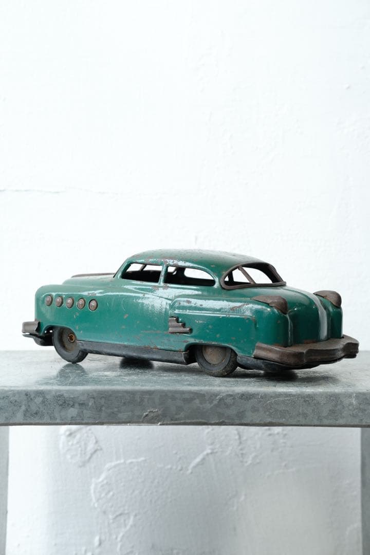 当時物オリオン グリーン 野村トーイ1950年代 ブリキ クラシックカー