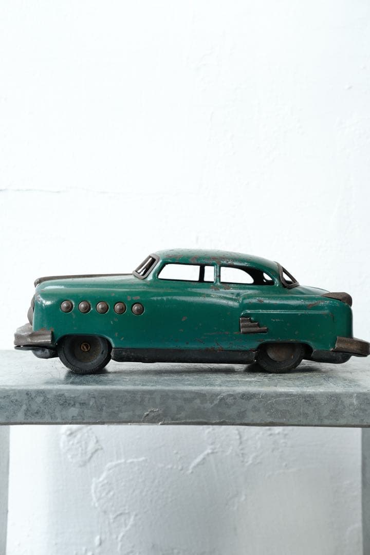 当時物オリオン グリーン 野村トーイ1950年代 ブリキ クラシックカー