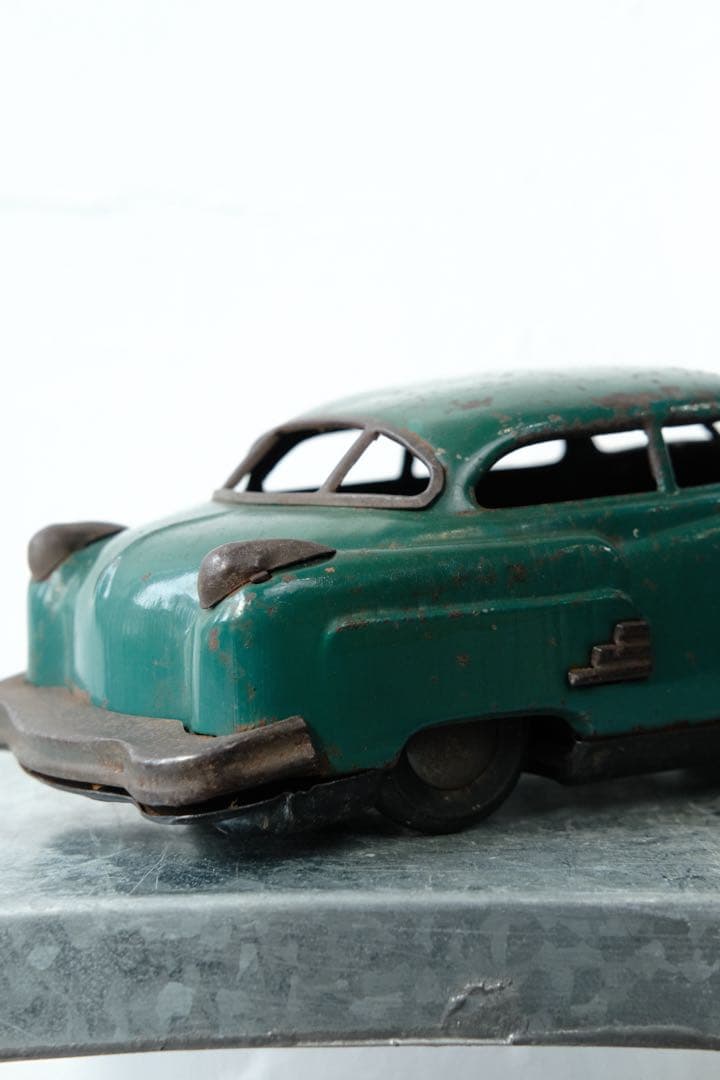 当時物オリオン グリーン 野村トーイ1950年代 ブリキ クラシックカー