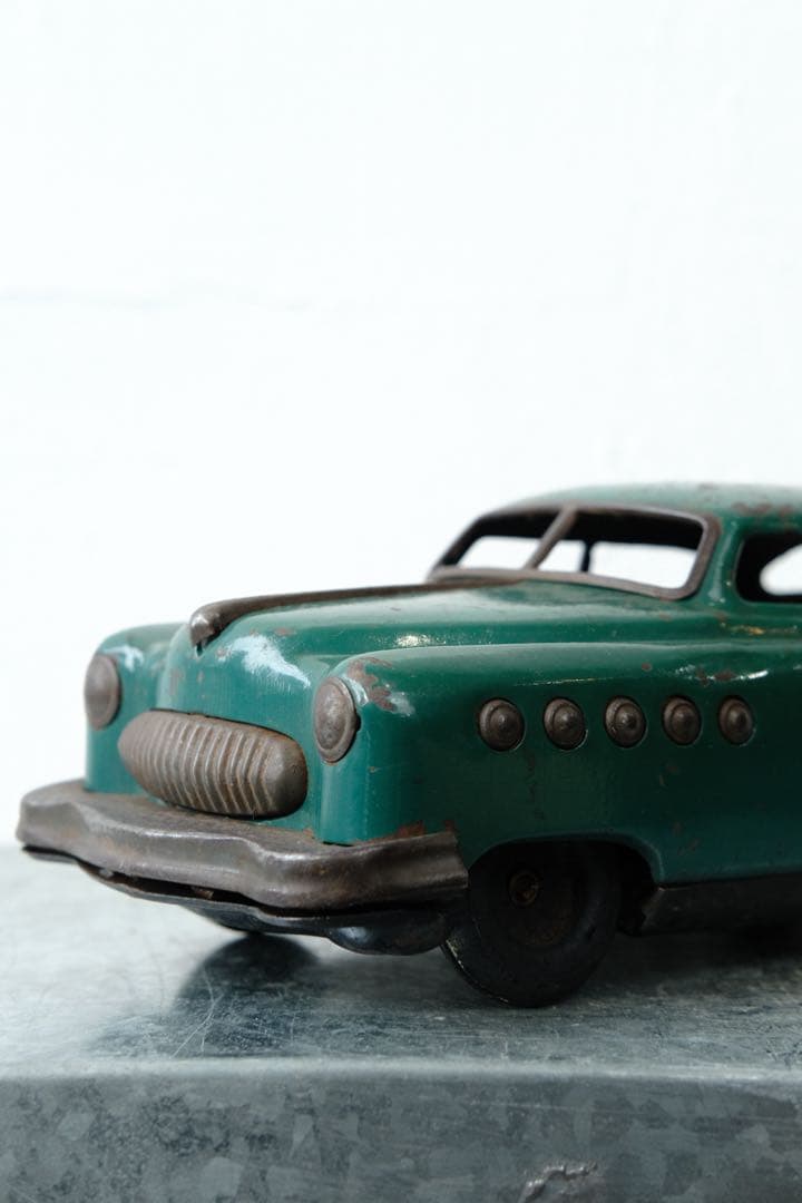 当時物オリオン グリーン 野村トーイ1950年代 ブリキ クラシックカー
