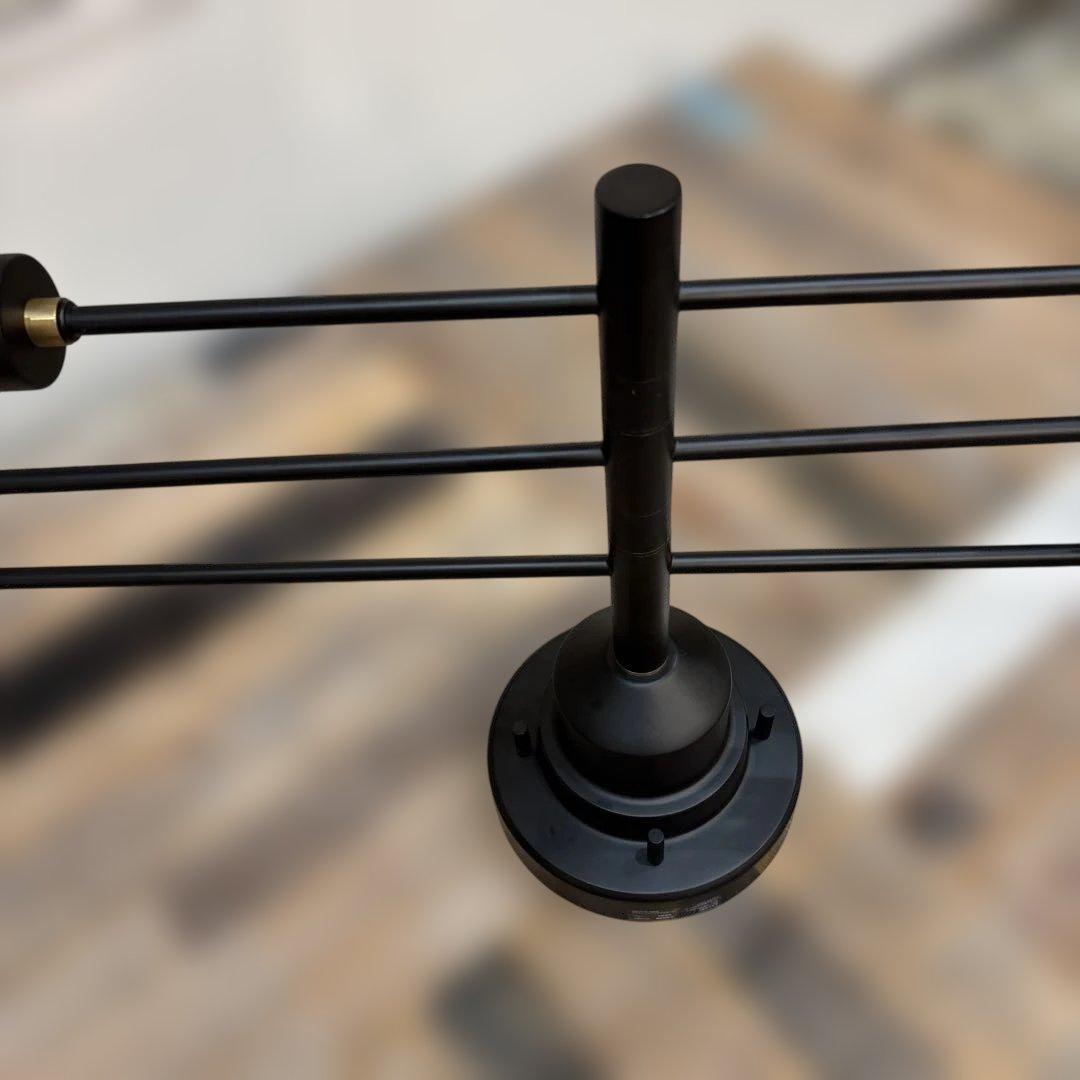 インターフォルム シーリングライト LT-2675 アストル ブラック 電球付