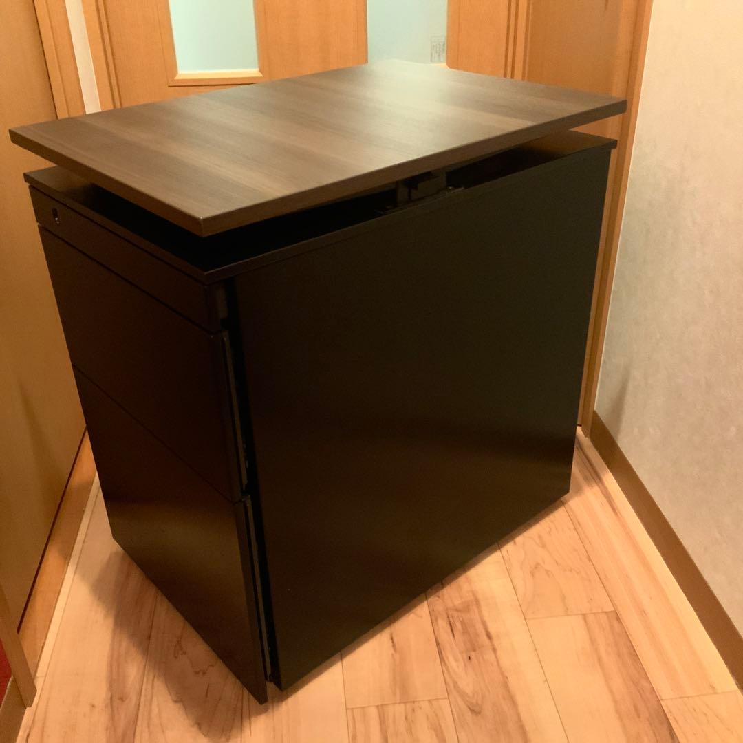 オカムラ　天板昇降ワゴン