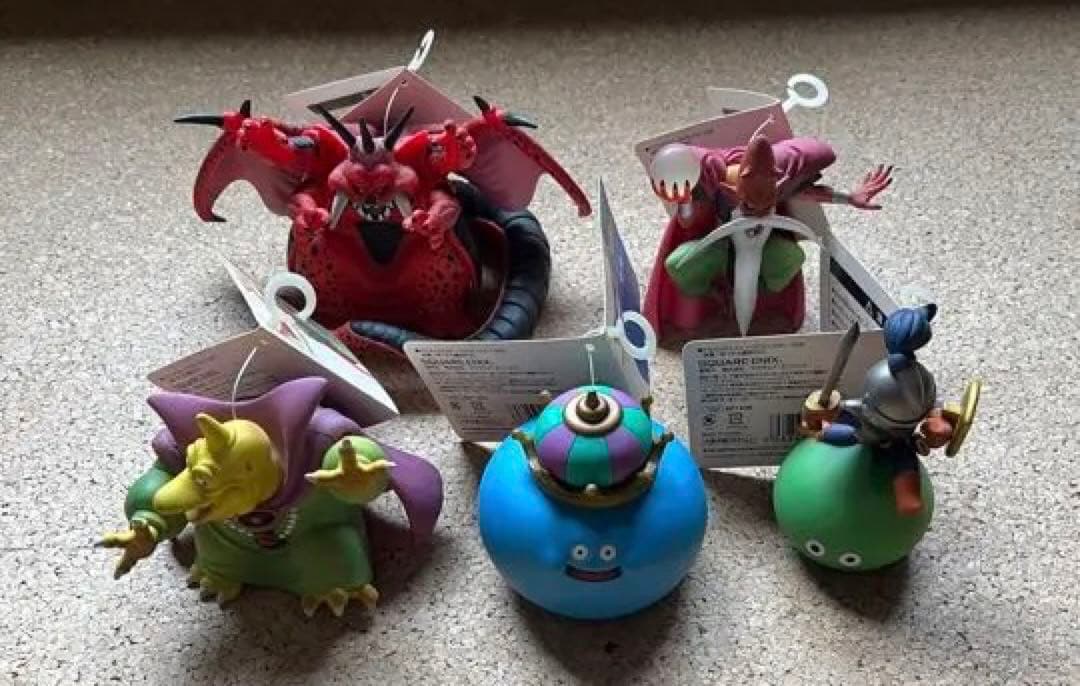 ドラゴンクエスト　ソフビモンスター　コンプリートセット