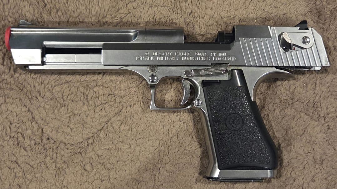 【東京マルイ】デザートイーグル50AE クロームステンレス