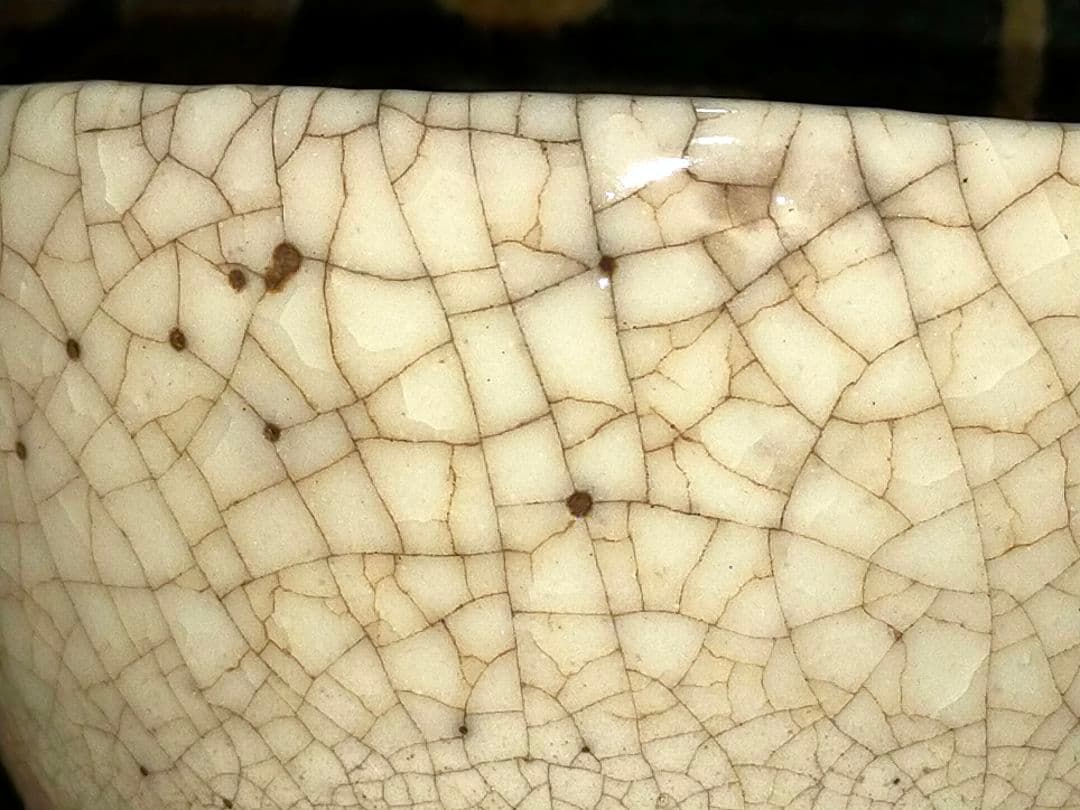 ♥古萩♥　茶碗　無銘　桐箱付き　萩焼　茶道具　骨董　古玩