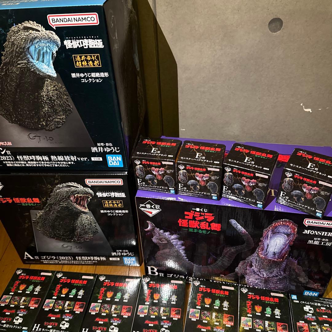 一番くじ ゴジラ　B賞 ゴジラ（2016）　ラストワン賞　A賞　　フィギュア