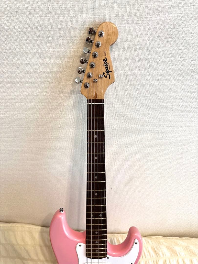 【Fender】Mini Strat Shell Pink エレキギター セット