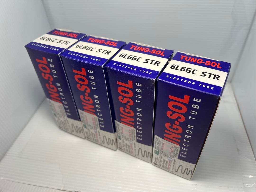 6L6GC STR TUNG-SOL 中パワー真空管PX22 4本セット