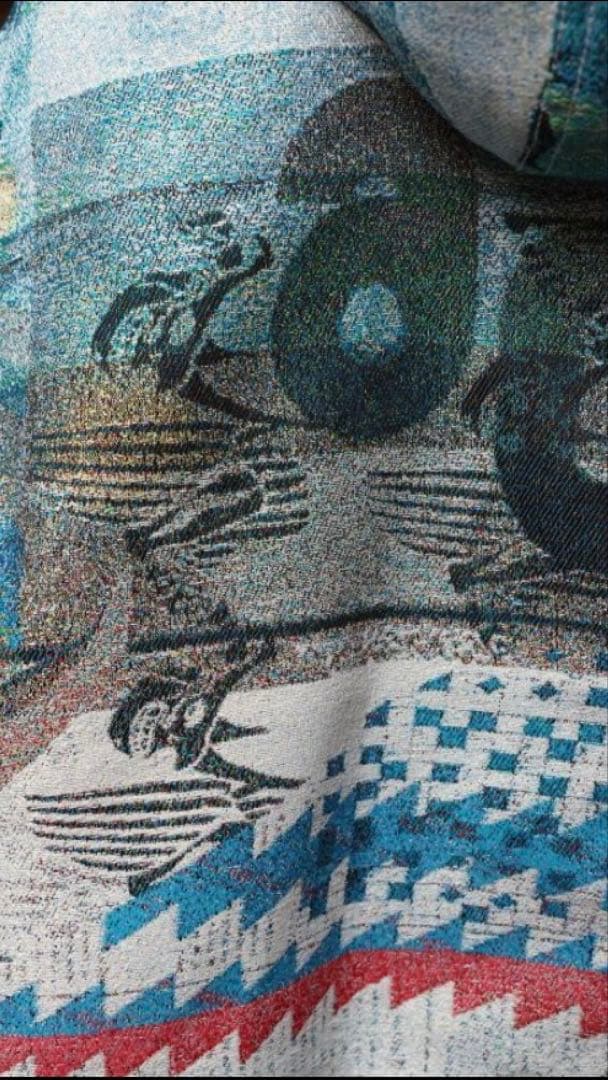 T*O様 BODYSONG ボディーソング ジャガード グラフィック 総柄フード