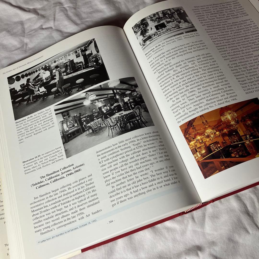 オルゴールと自動楽器の黄金時代　書籍　英語版