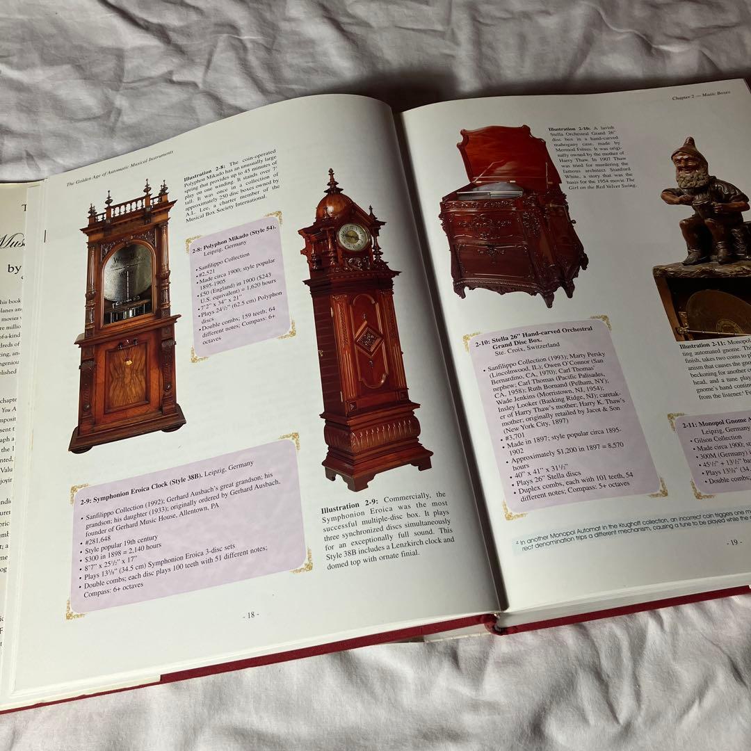 オルゴールと自動楽器の黄金時代　書籍　英語版