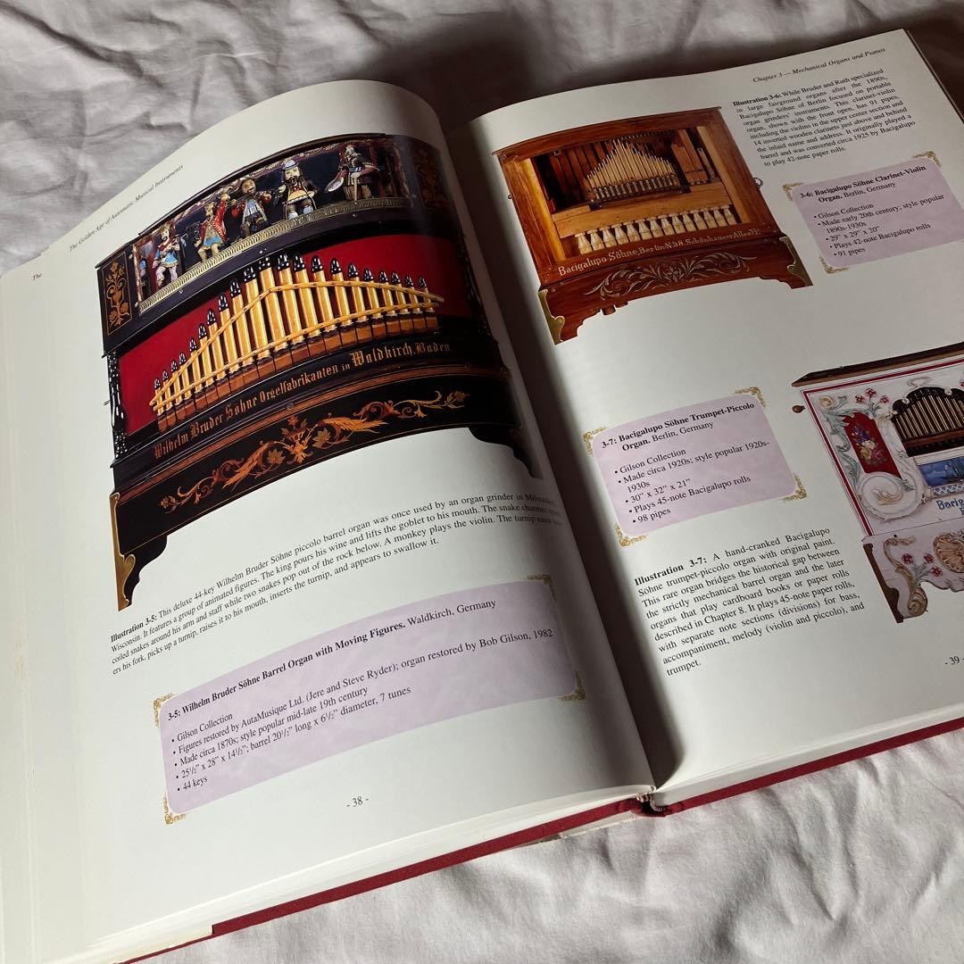 オルゴールと自動楽器の黄金時代　書籍　英語版