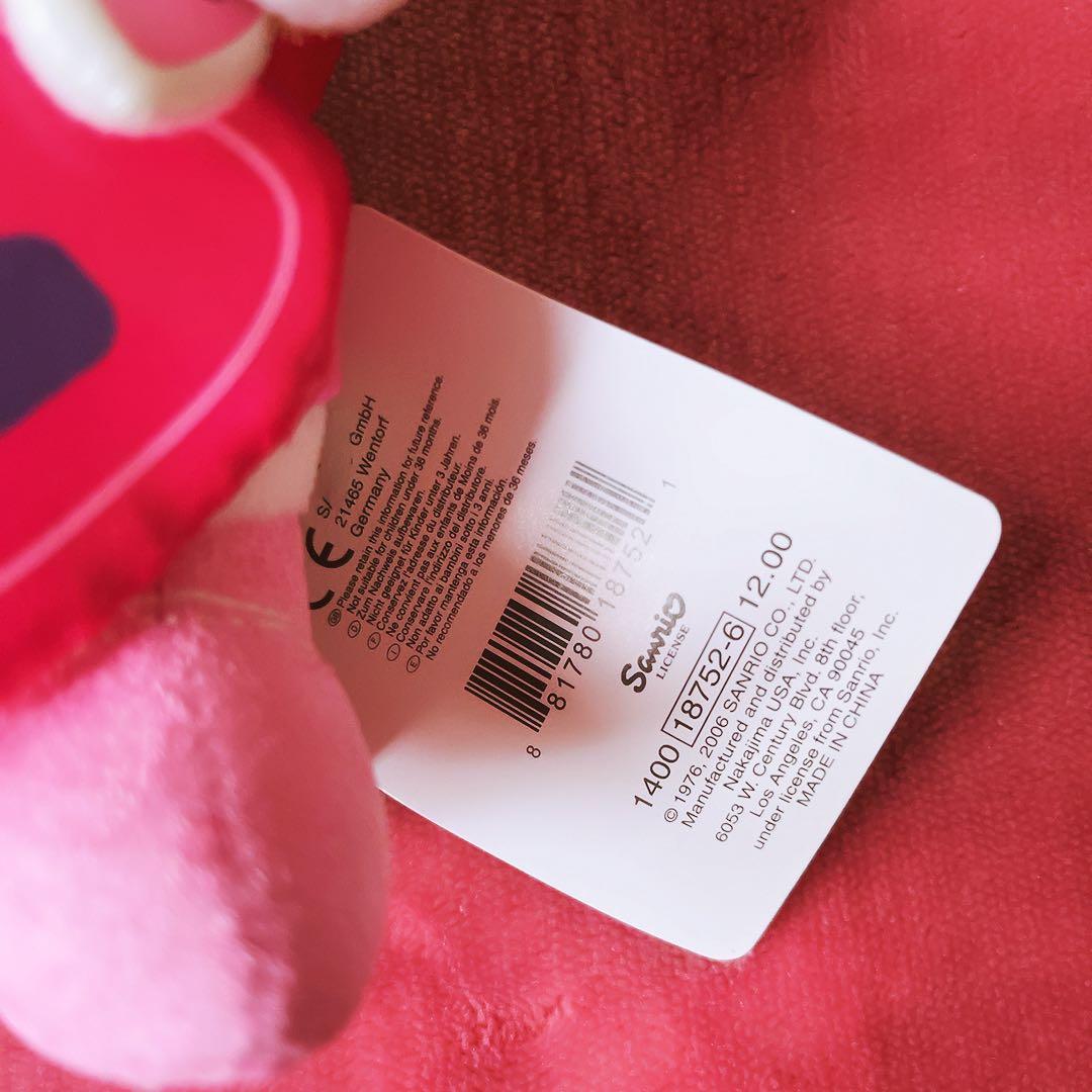 希少レア　ハローキティ　USA ぬいぐるみ　ギター　2006 サンリオ　レトロ