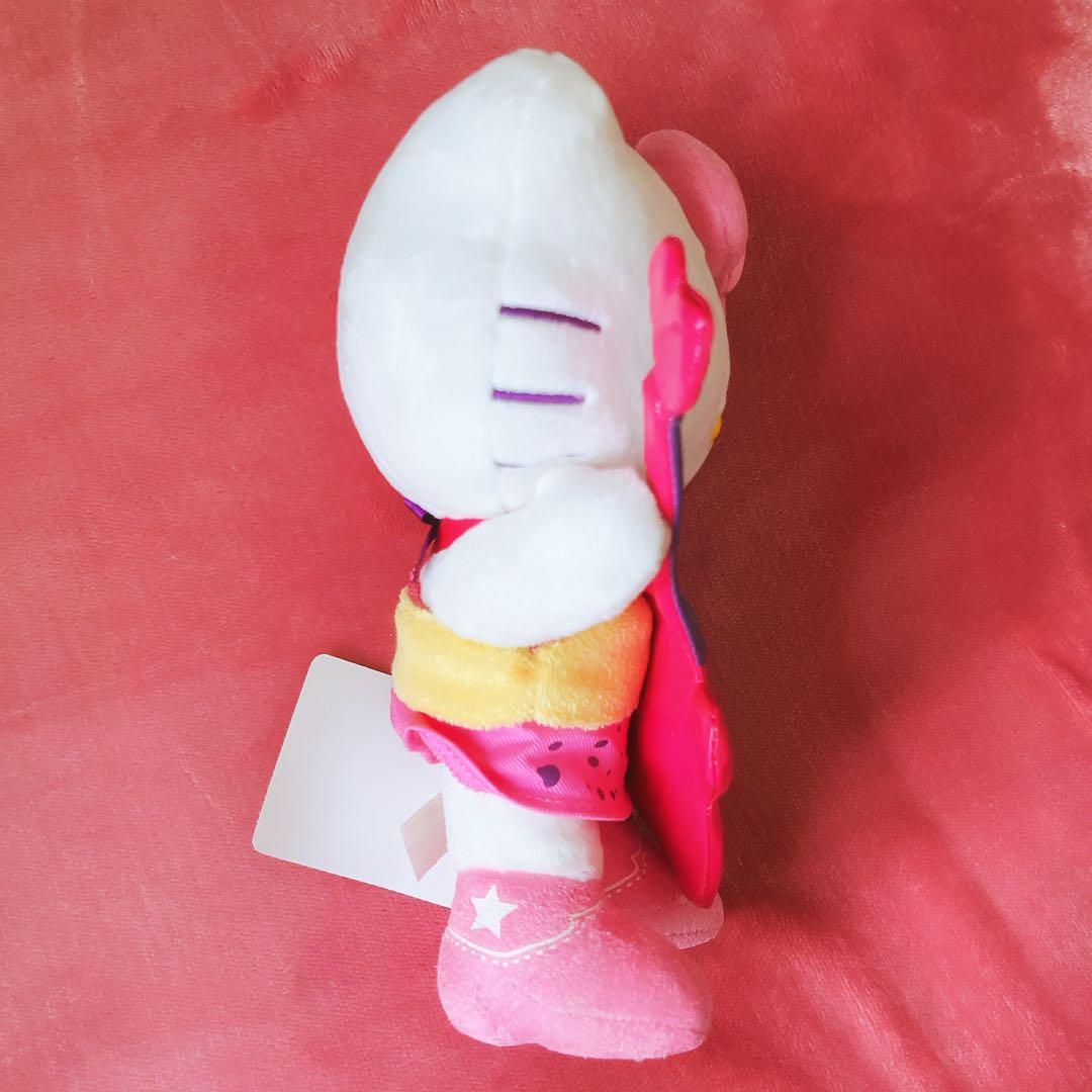 希少レア　ハローキティ　USA ぬいぐるみ　ギター　2006 サンリオ　レトロ