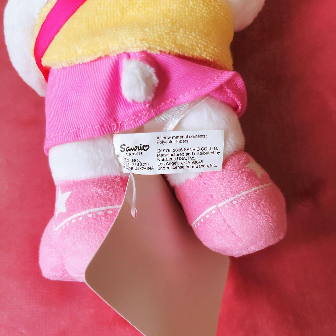 希少レア　ハローキティ　USA ぬいぐるみ　ギター　2006 サンリオ　レトロ