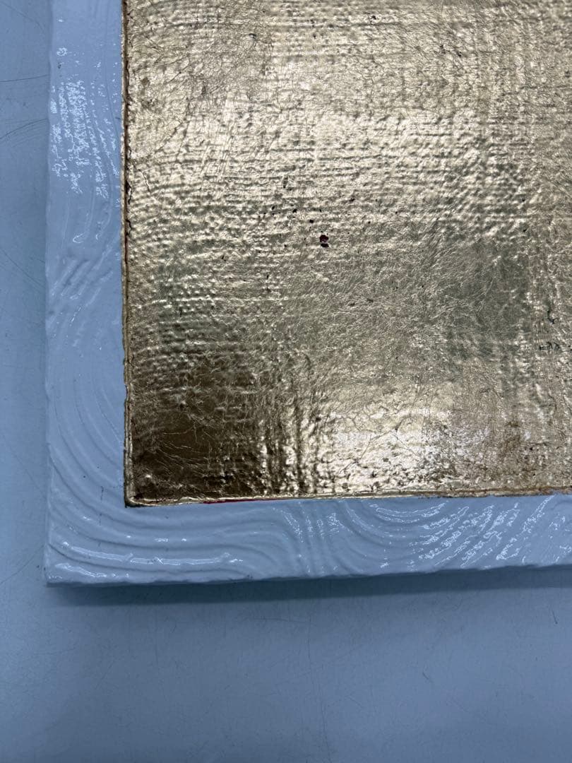 坂田甚内作　金銀彩角皿　ペア　送料込み250611