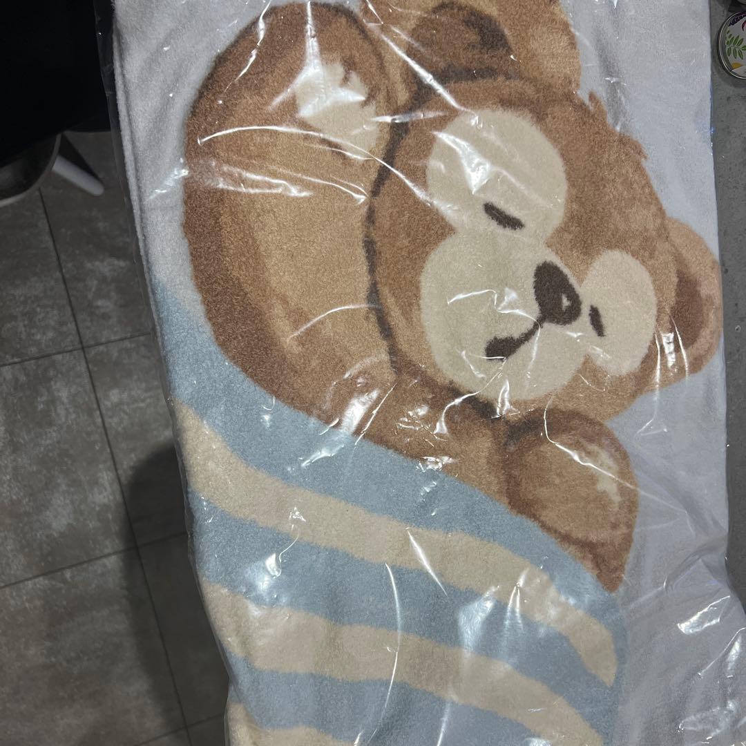 【新品】ディズニー　ダッフィー ジェラートピケ ブランケット