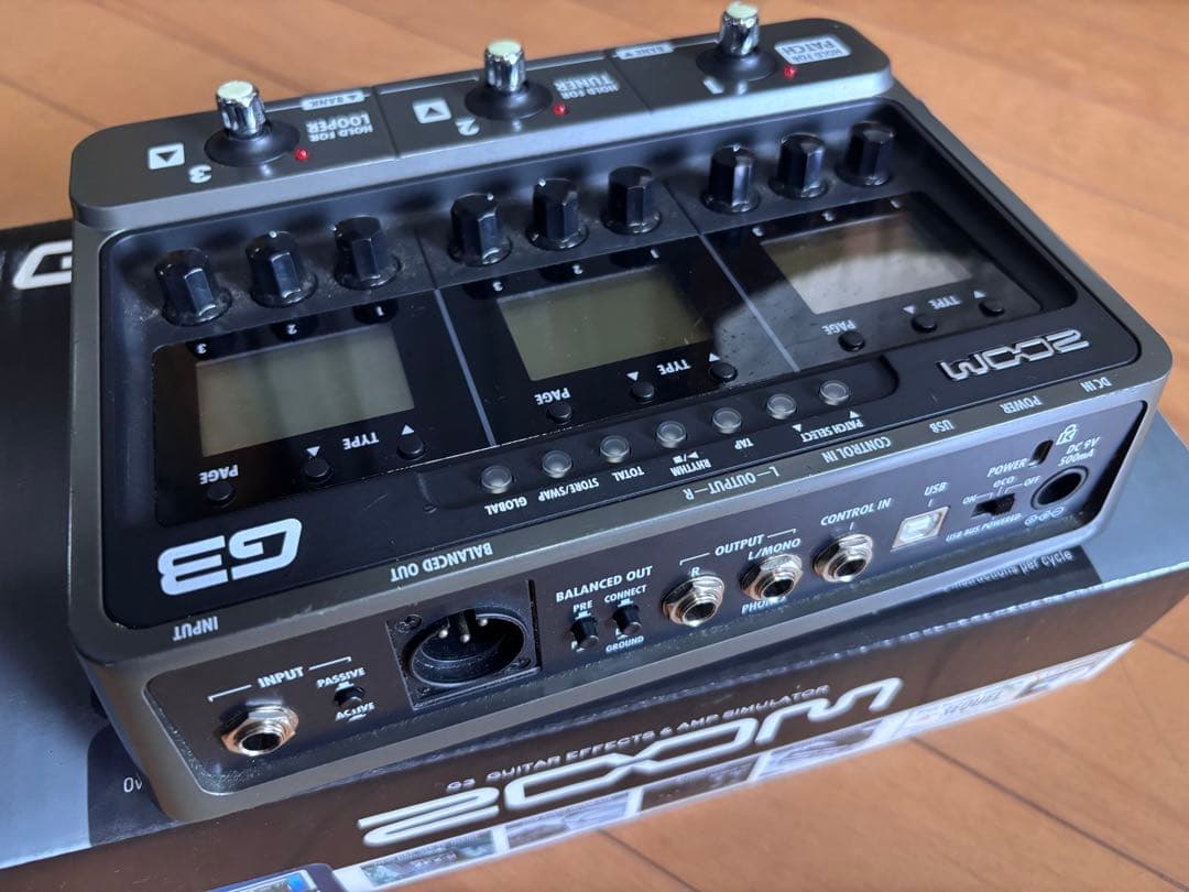 マルチエフェクター　ZOOM G3