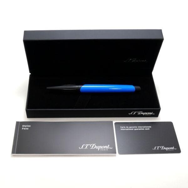 デュポン S.T.Dupont 405033 デフィ ボールペン ネオンブルー