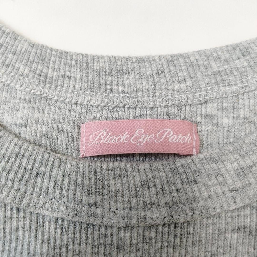 極美品　BlackEyePatch ／ブラックアイパッチ　ロゴタンクトップ