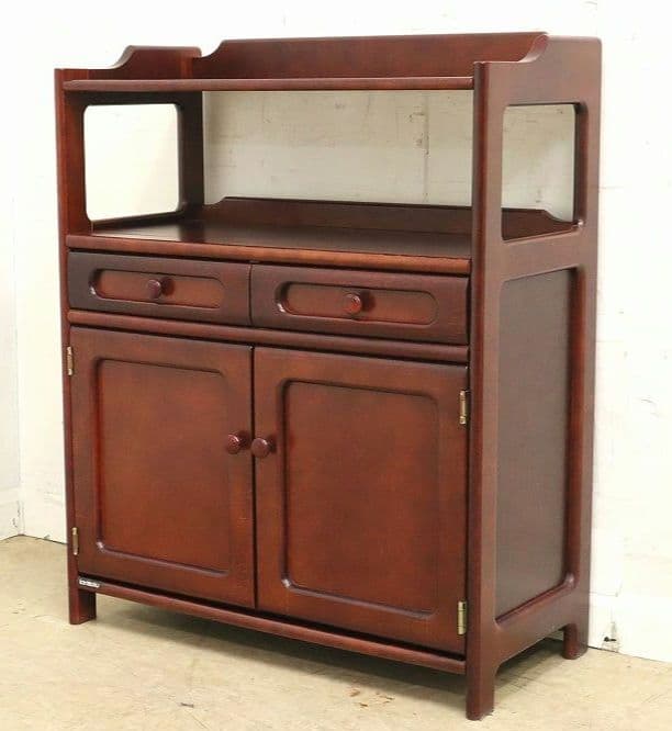 【カリモク家具】電話台・FAX台・サイドキャビネット・収納棚・karimoku