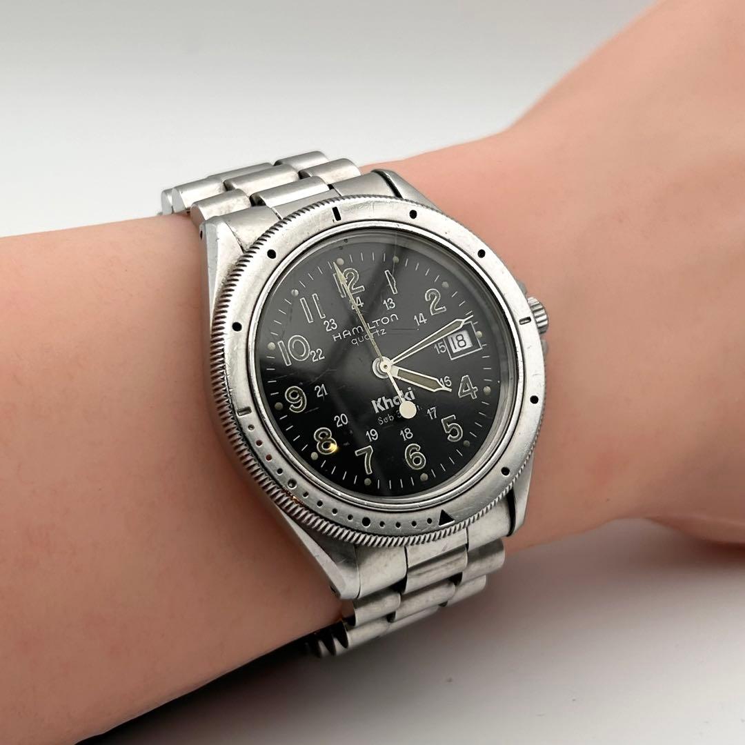 【新品電池 稼働】HAMILTON ハミルトン カーキ 9859 メンズ