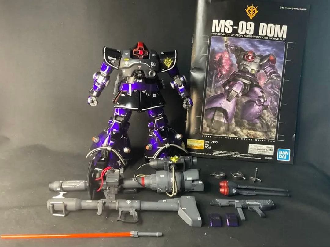 MG ドム　キャンディ塗装　完成品