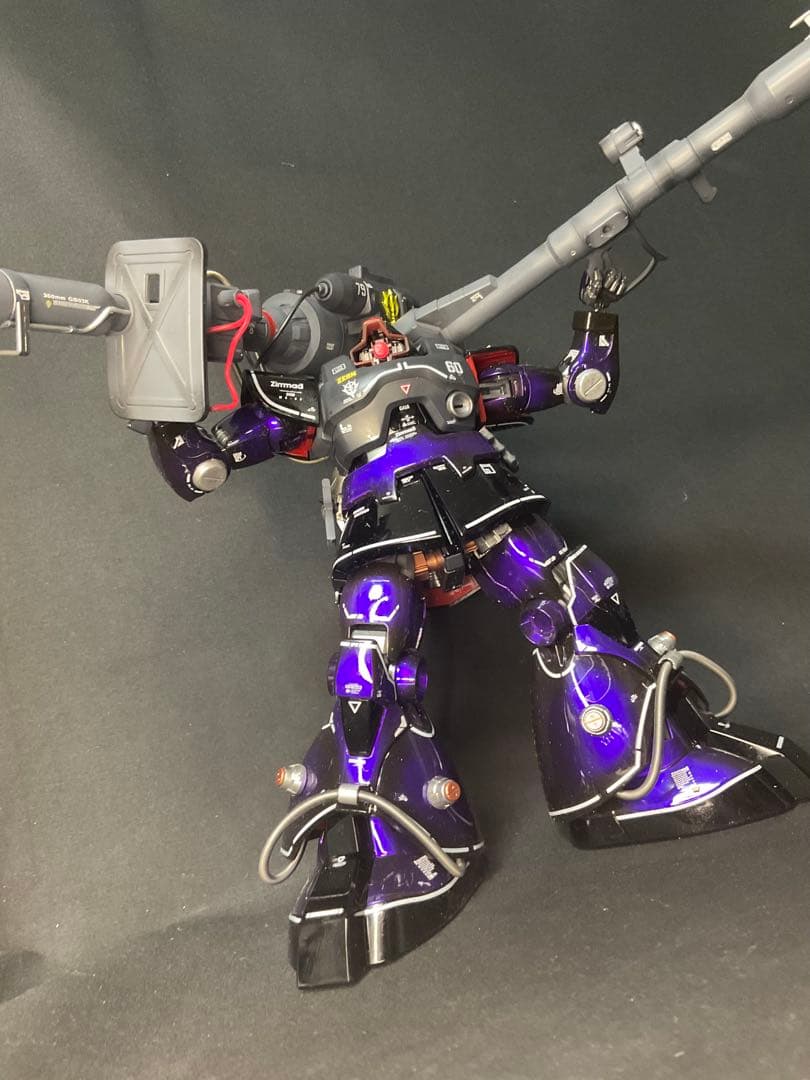 MG ドム　キャンディ塗装　完成品