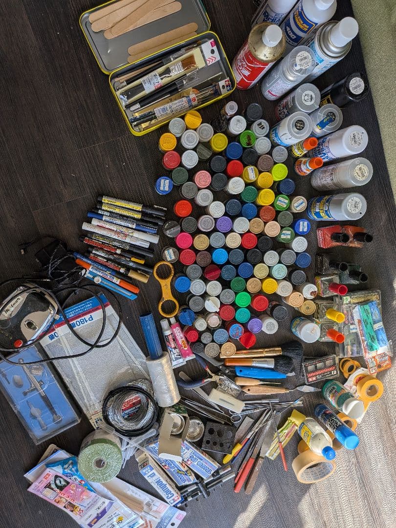 プラモデル塗装　引退品