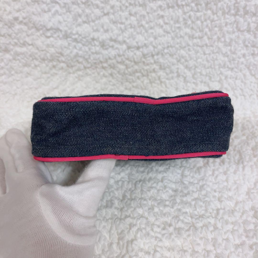 希少　ハローキティ　キティちゃん　サンリオ　デニム　手帳　ケース　ポーチ　未使用