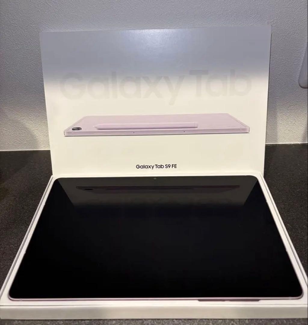【美品】Galaxy Tab S9 FE wifi パープル Sペン付き