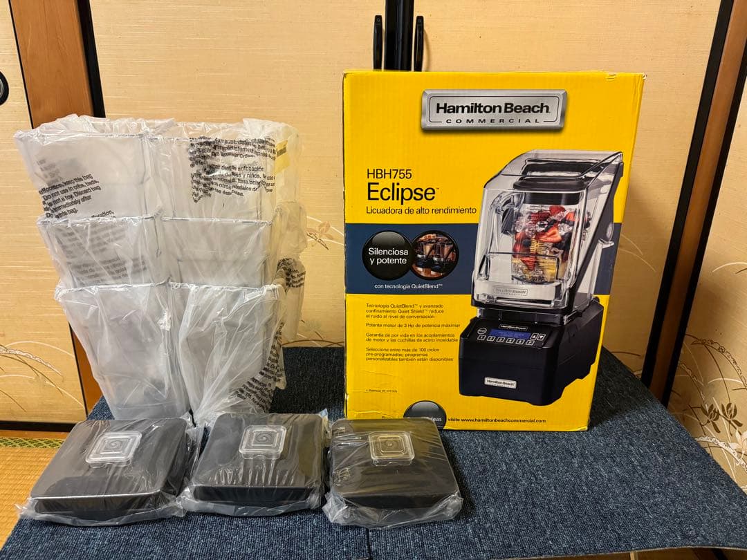 未使用　ハミルトンビーチ スムージーブレンダーエクリプスブレンダー HBH755