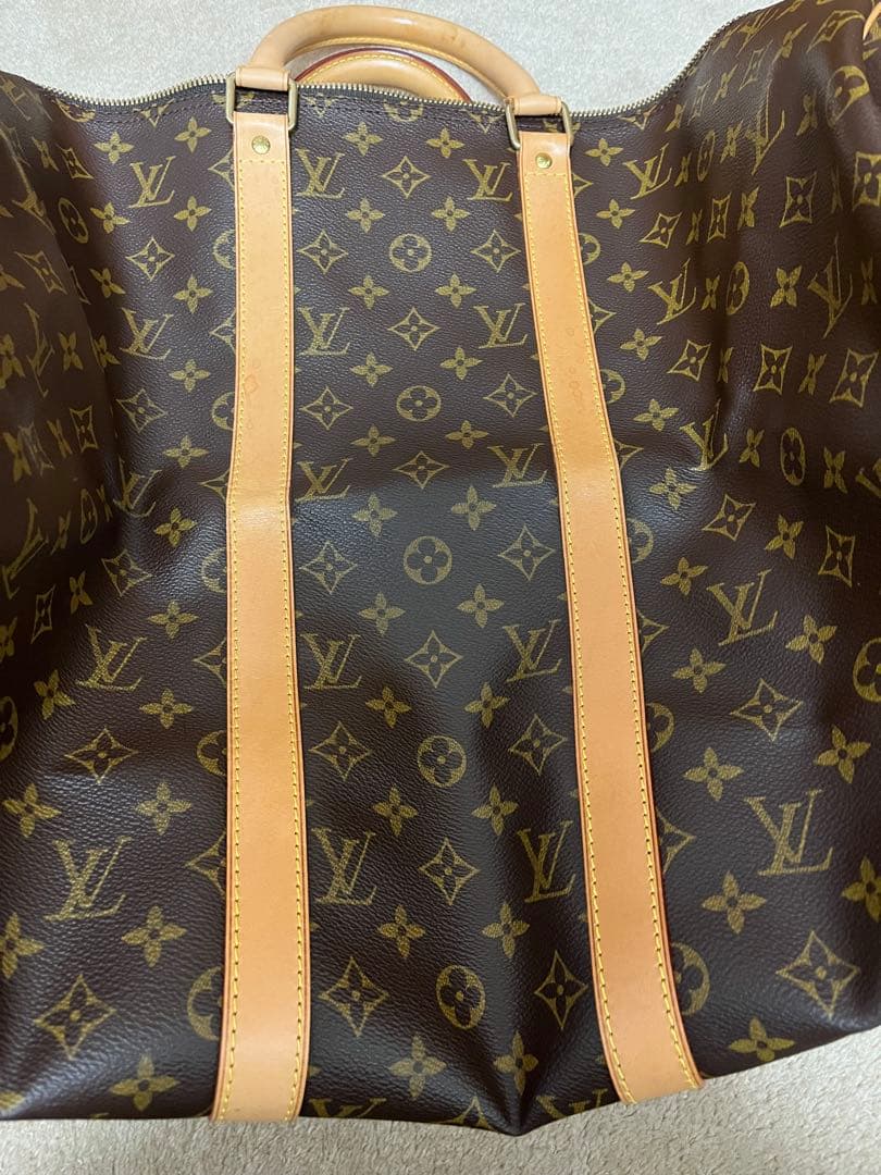 【美品 Louis Vuitton】 キーポル・バンドリエール50