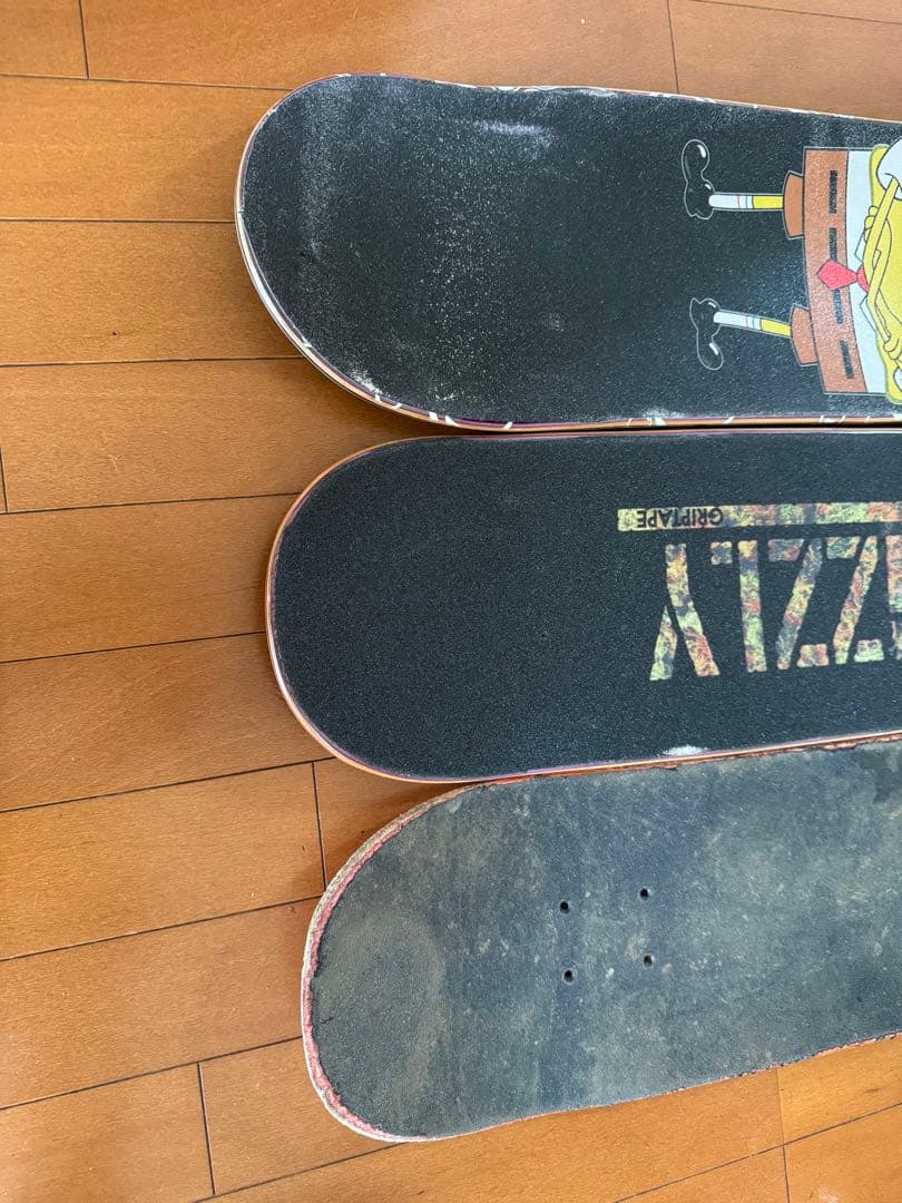 スケボーデッキ 3枚セット バラ売り不可
