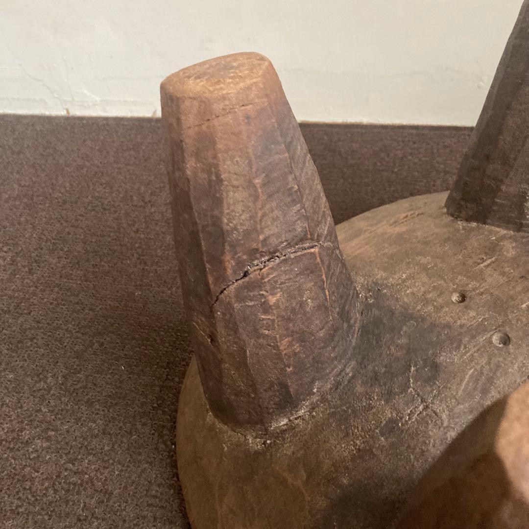 アフリカ家具　セヌフォ族スツール　コートジボワール