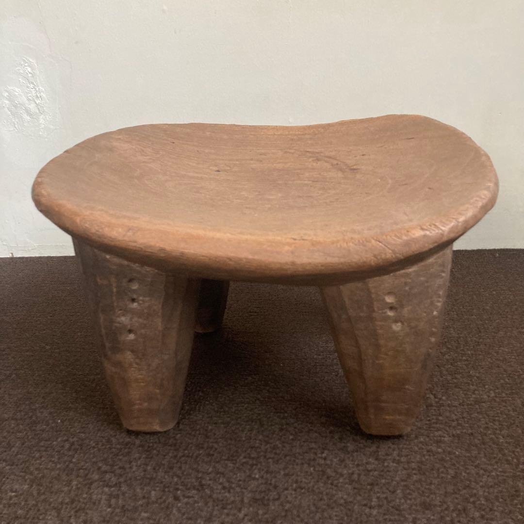 アフリカ家具　セヌフォ族スツール　コートジボワール