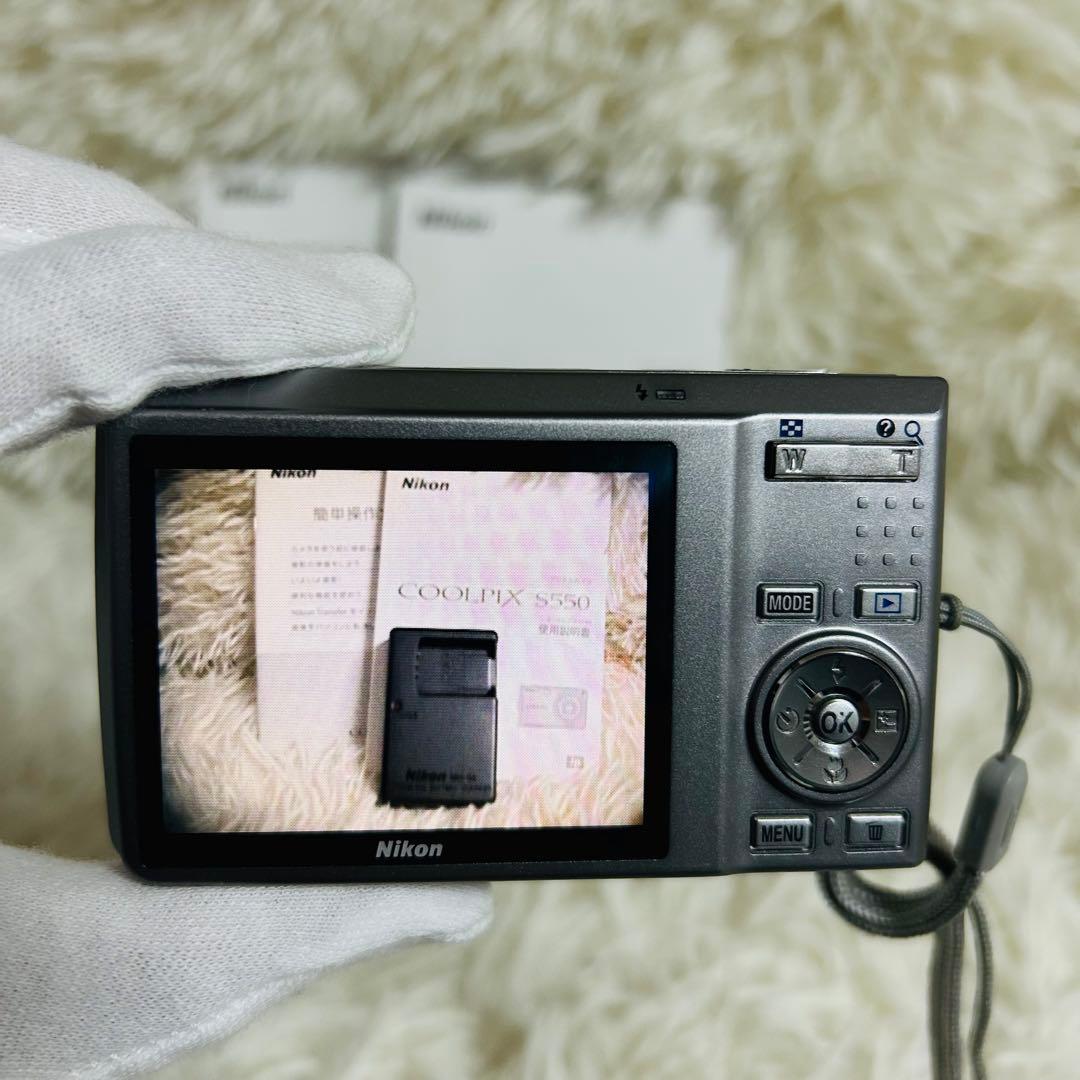 【美品】Nikon Coolpix S550 動作良好！