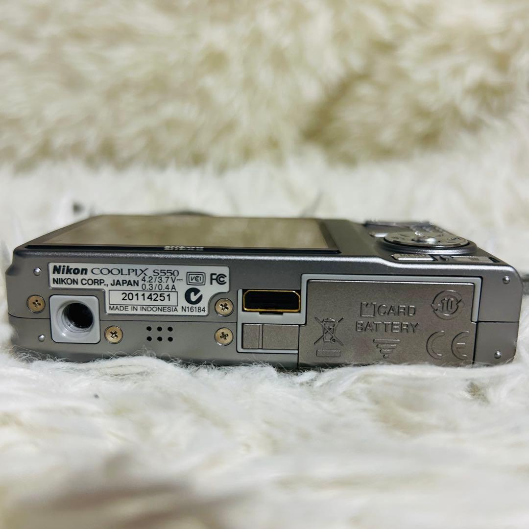 【美品】Nikon Coolpix S550 動作良好！