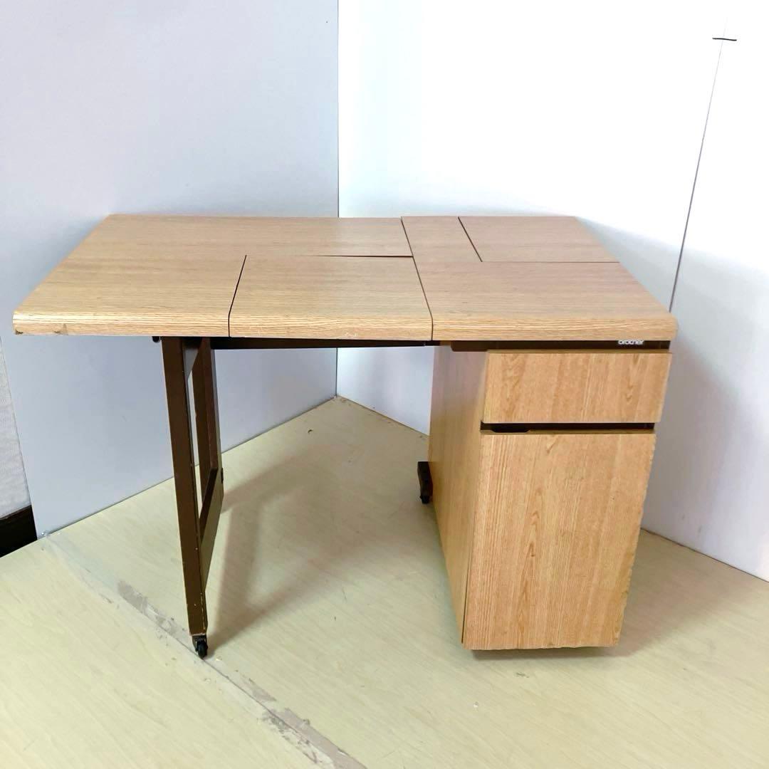 brother ブラザー　折りたたみ　ミシンテーブル　バタフライワゴン　デスク