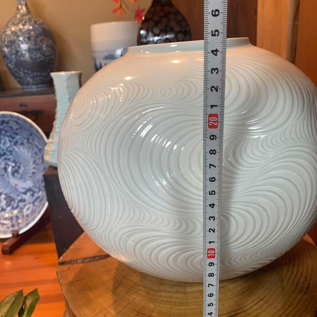 うず潮　手彫り　轆轤成形