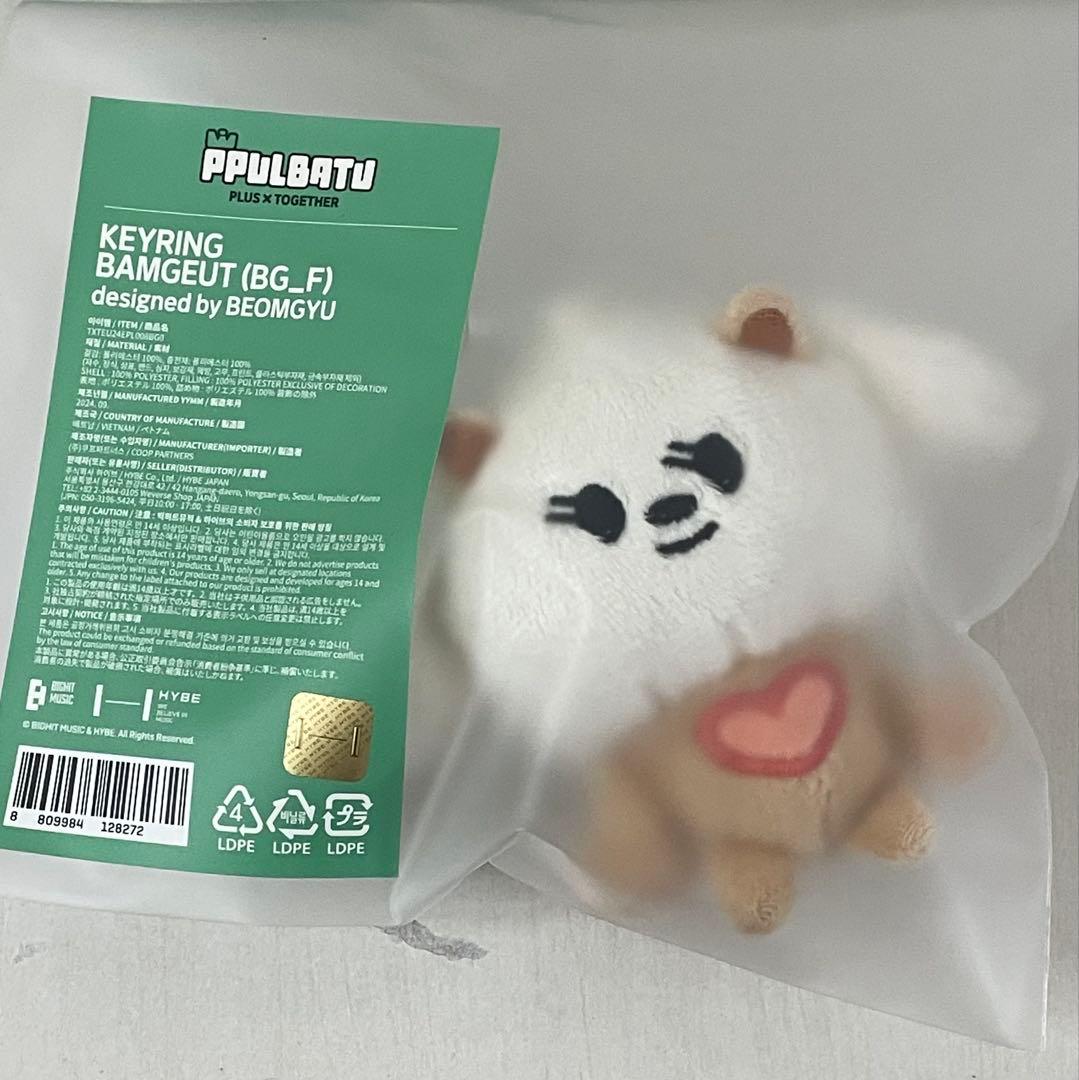 TXT プルバトゥ　バムグッ　初期キーリング＆ペンライトカバー