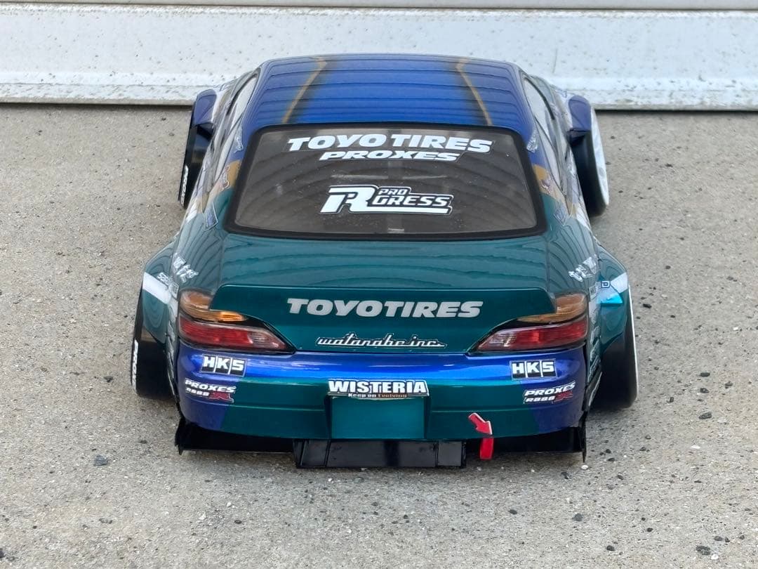 アディクション PANDEM シルビアs15 ラジコンボディ 塗装済未走行