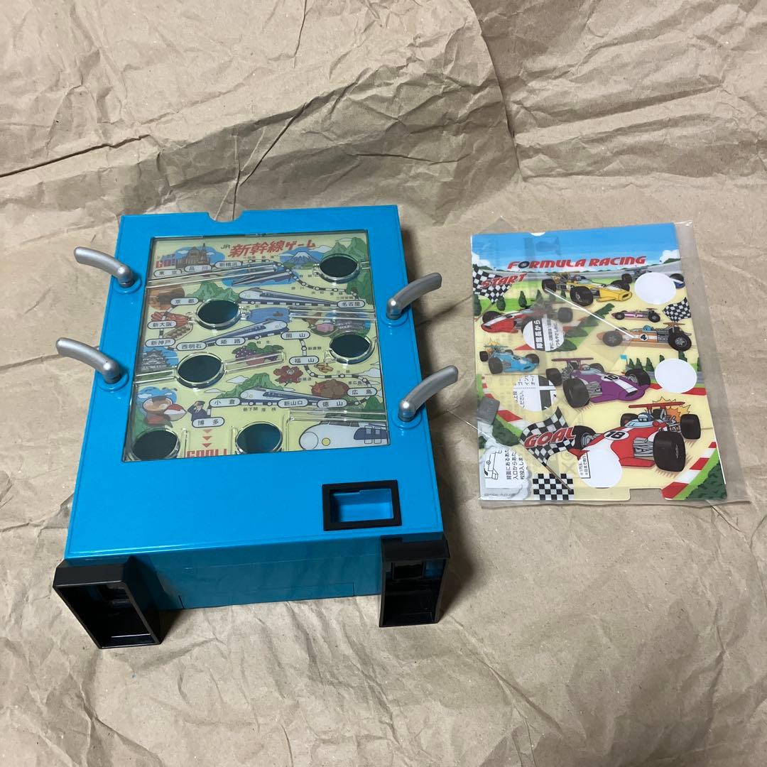 新幹線ゲーム　　駄菓子屋　ゲーム貯金箱　レーシング 駄菓子屋ゲーム