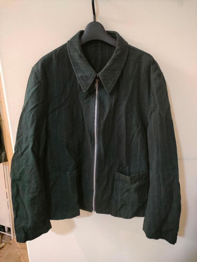 .*様 コム・デ・ギャルソン ブラック ジッパー付 カジュアル ジャケット