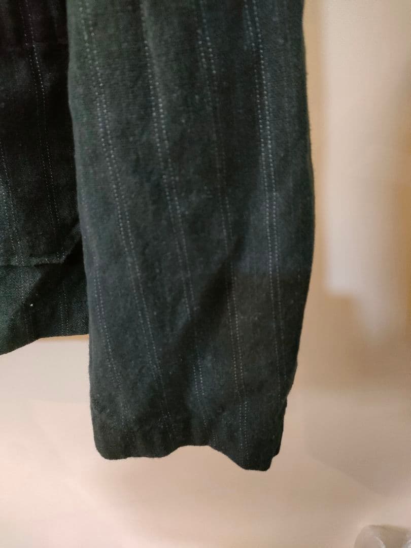 .*様 コム・デ・ギャルソン ブラック ジッパー付 カジュアル ジャケット