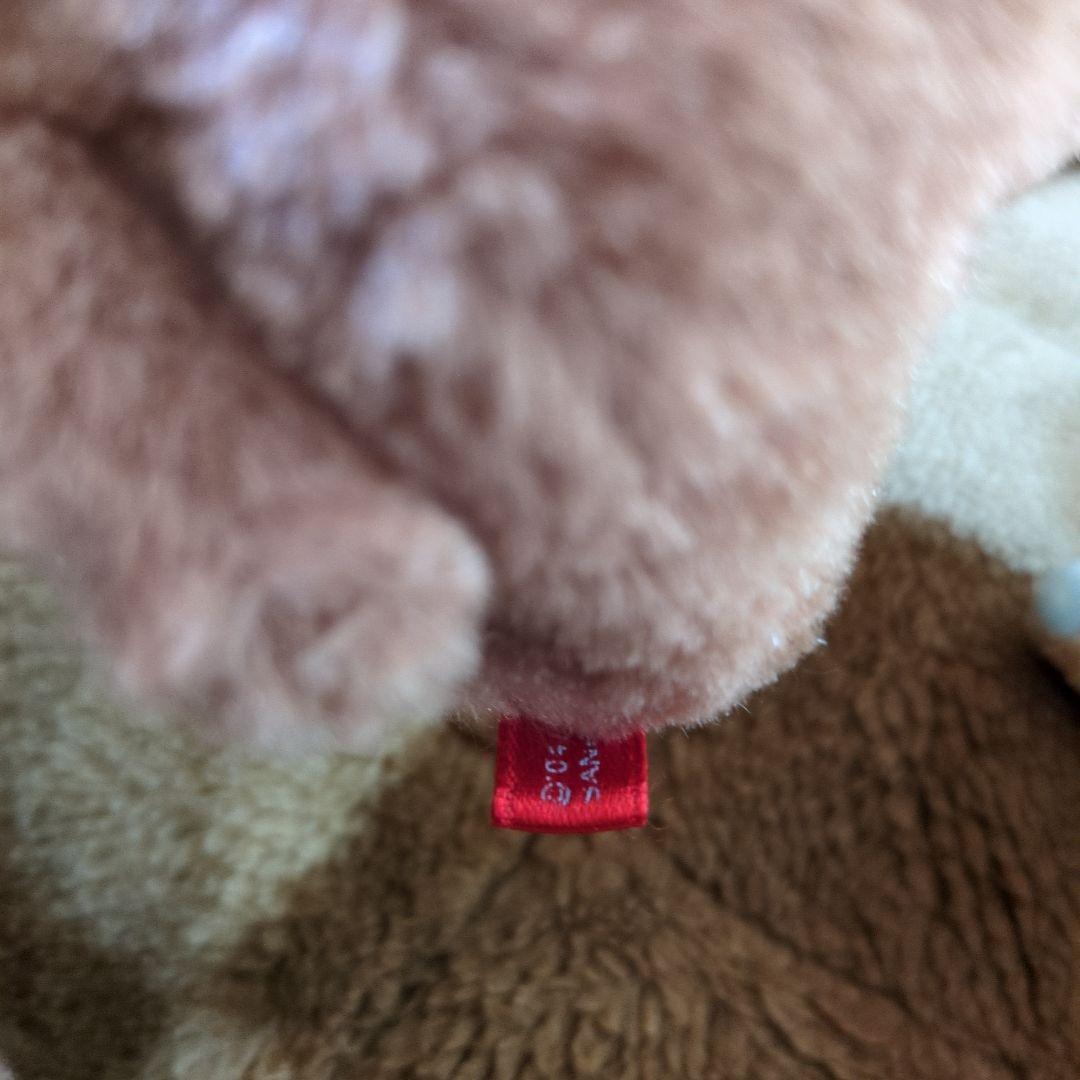 【 レア 】 シュガーバニーズ 水玉模様 くろうさ ぬいぐるみ 2004